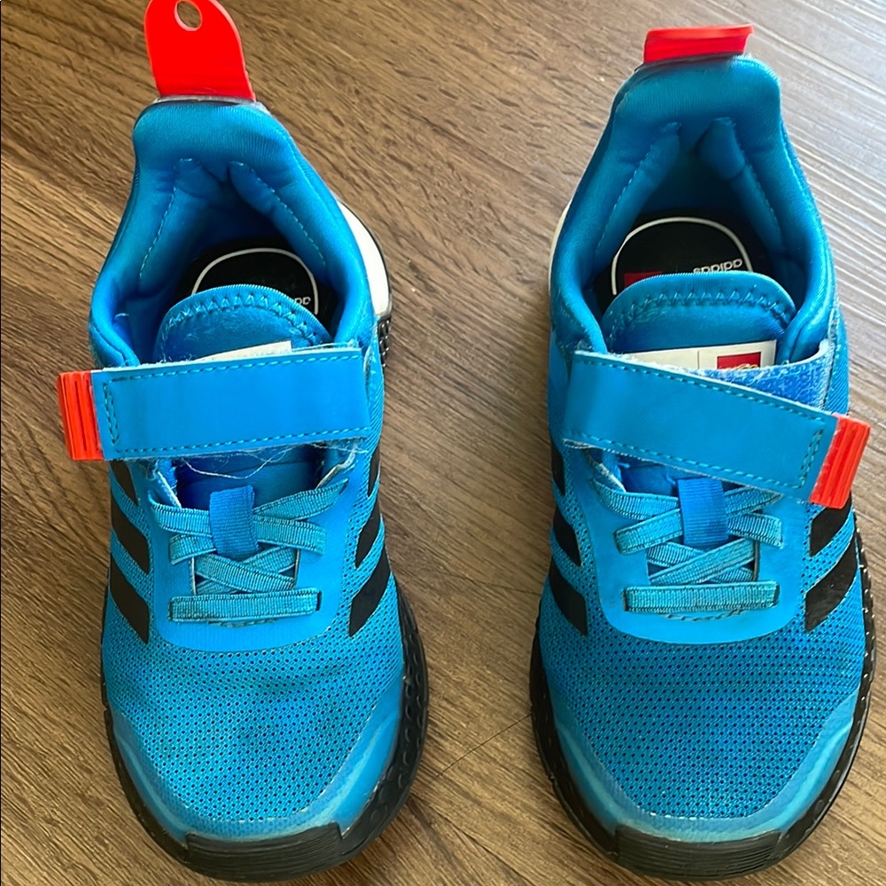 Adidas Lego Sport Shock Blue Sneakers Children Size 11 K